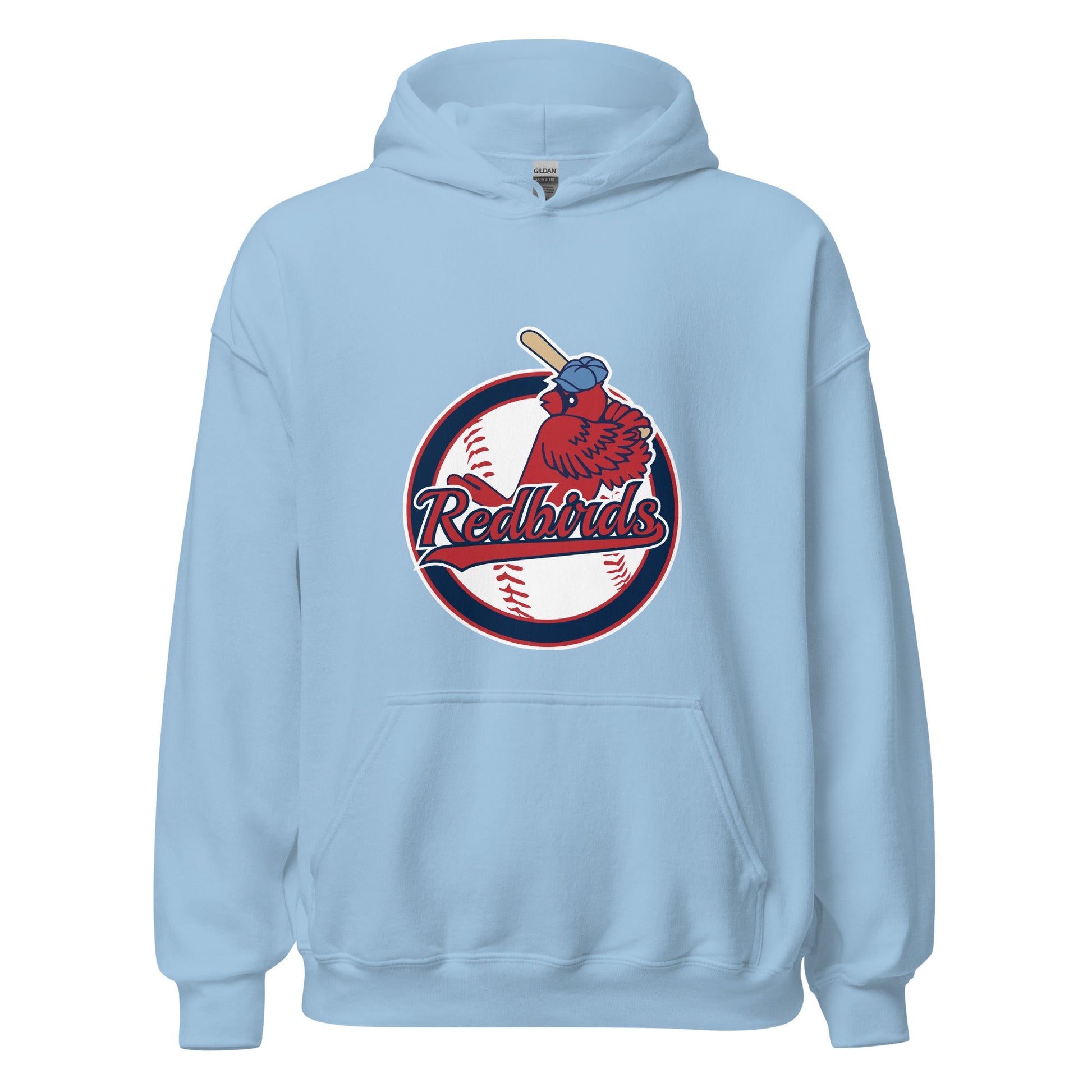 Classic | Hoodie | Redbirds | Vintage Badge Logo