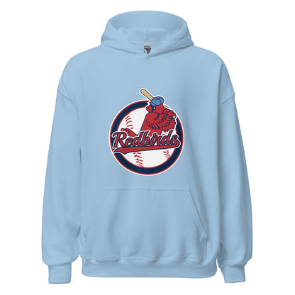Classic | Hoodie | Redbirds | Vintage Badge Logo