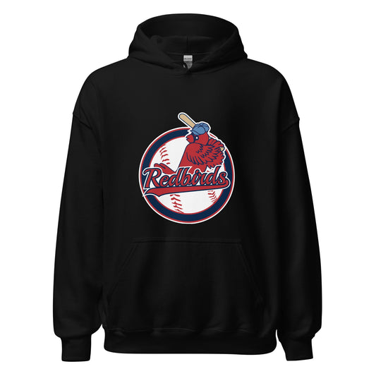 Classic | Hoodie | Redbirds | Vintage Badge Logo