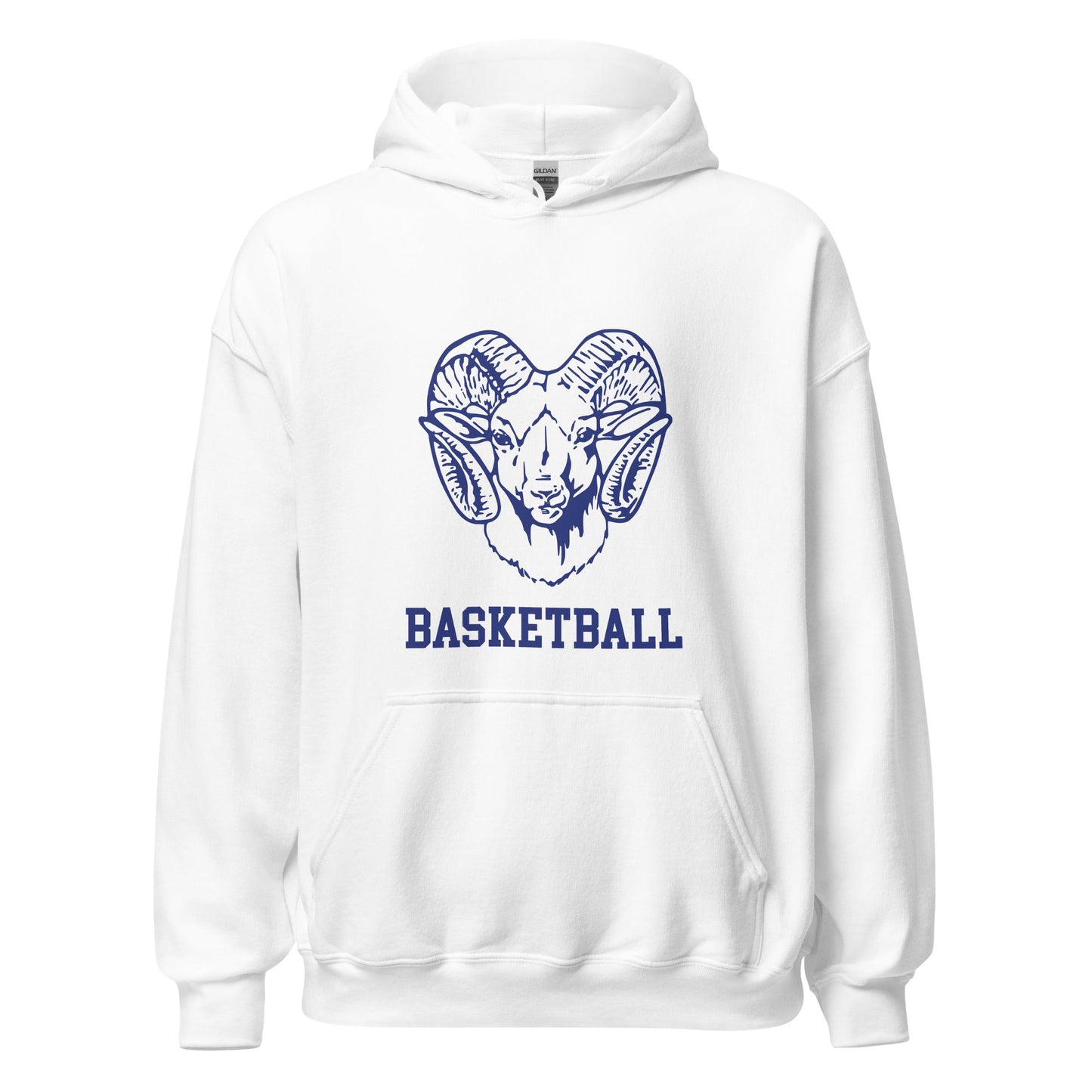 Classic | Hoodie | Rensselaer Rams | Basketball Logo