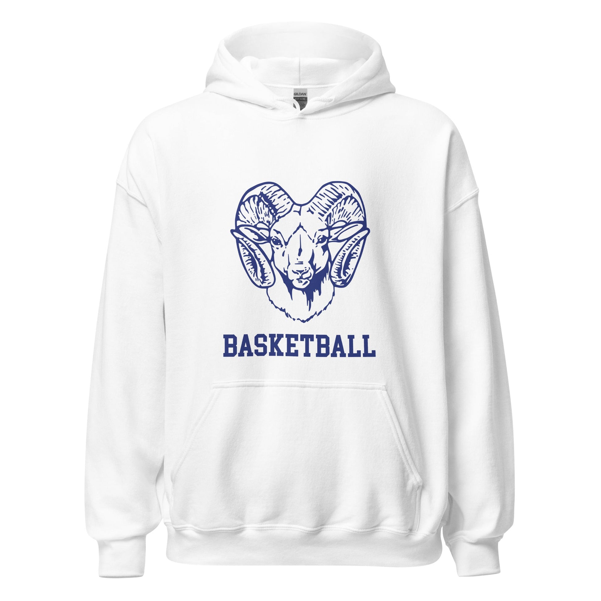 Classic | Hoodie | Rensselaer Rams | Basketball Logo