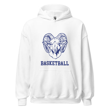 Classic | Hoodie | Rensselaer Rams | Basketball Logo