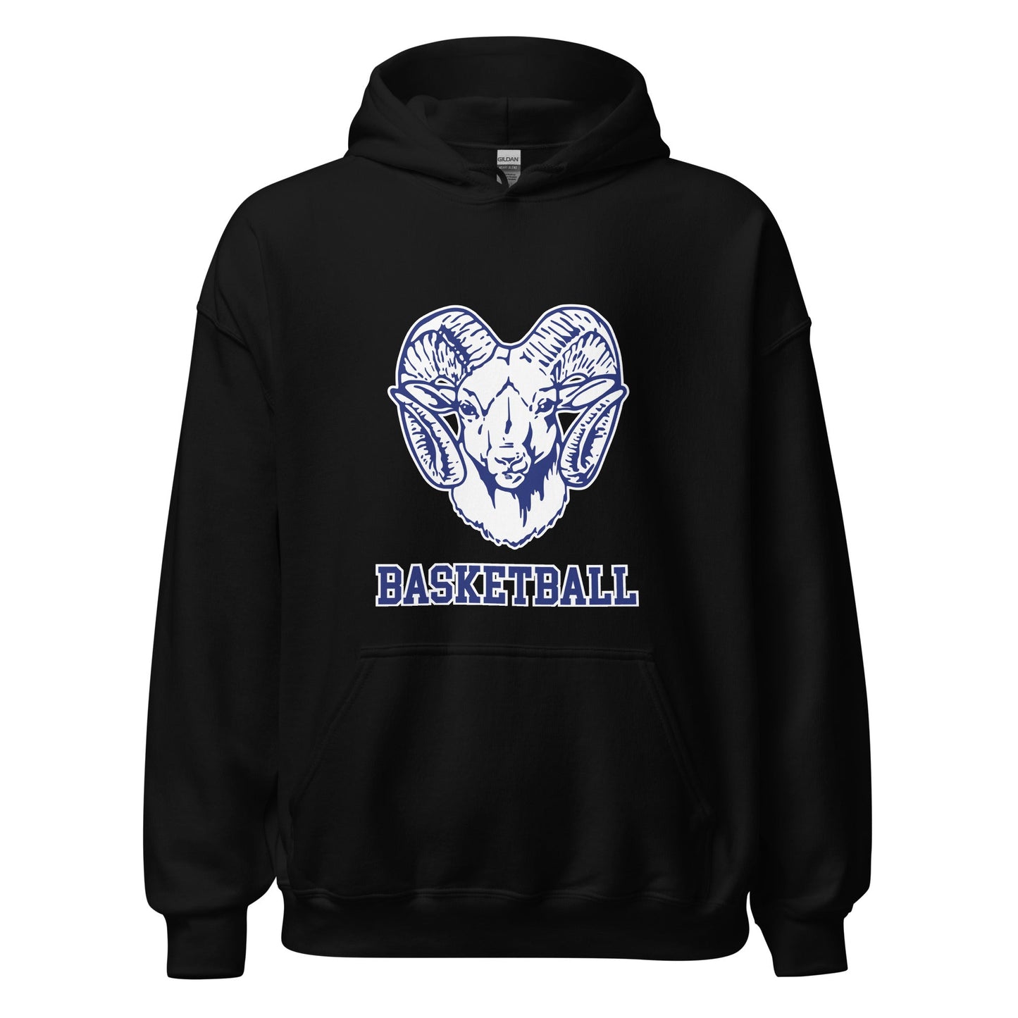 Classic | Hoodie | Rensselaer Rams | Basketball Logo