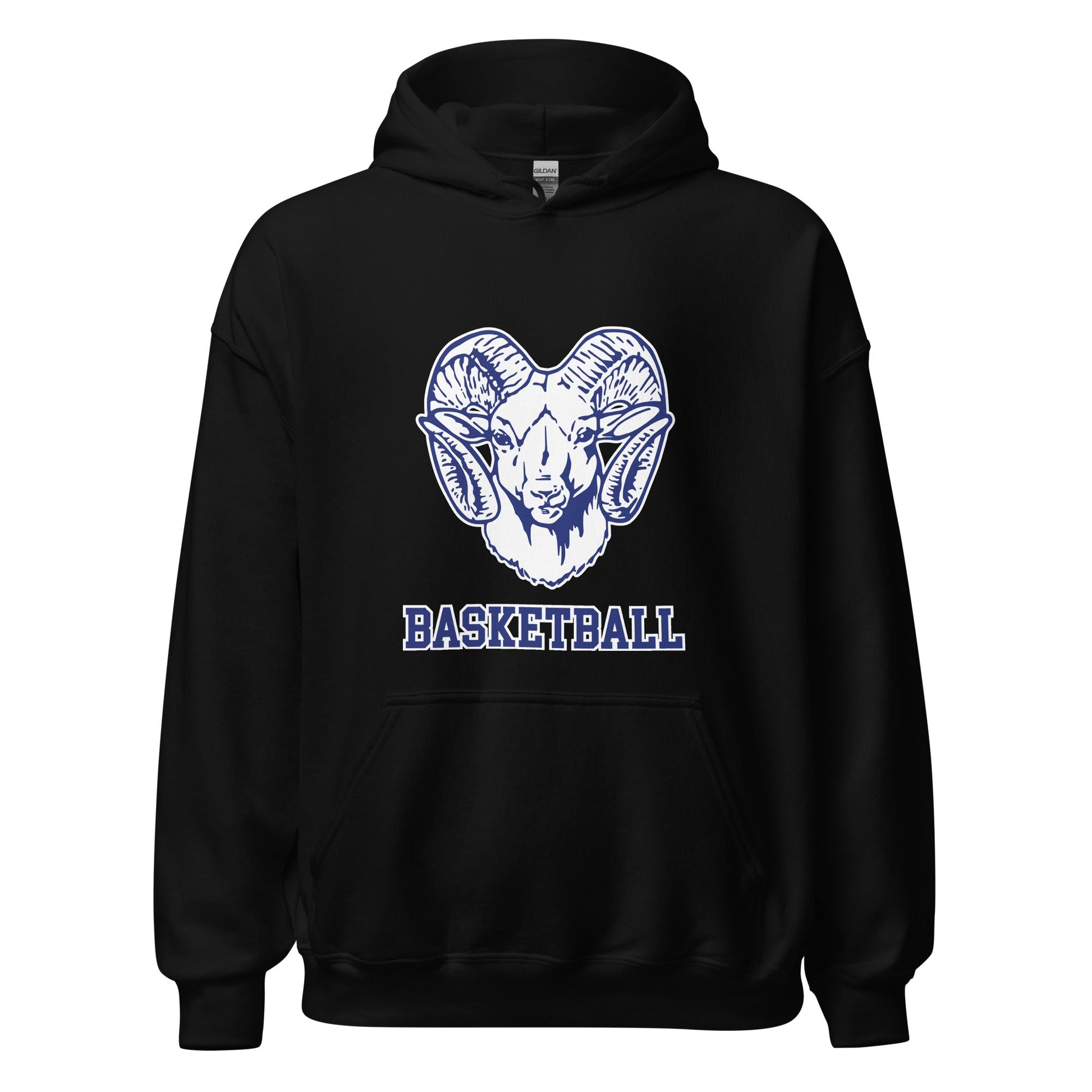 Classic | Hoodie | Rensselaer Rams | Basketball Logo