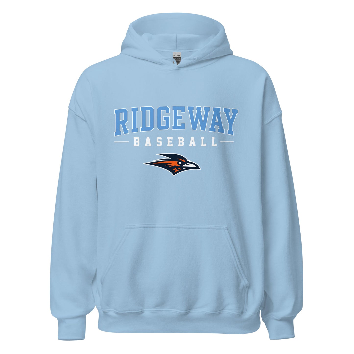 Classic | Hoodie | Ridgeway High School Baseball | Athletics Logo