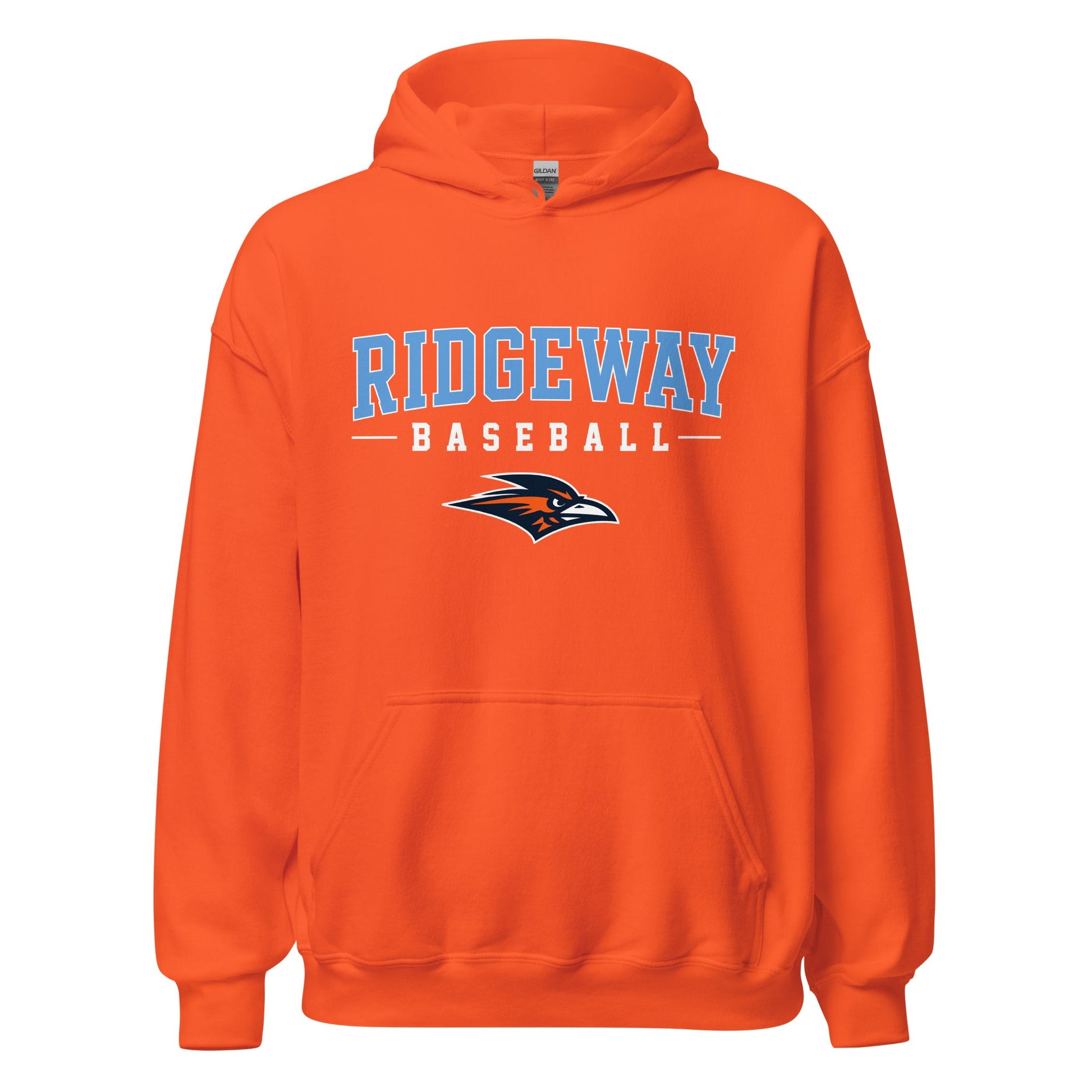 Classic | Hoodie | Ridgeway High School Baseball | Athletics Logo