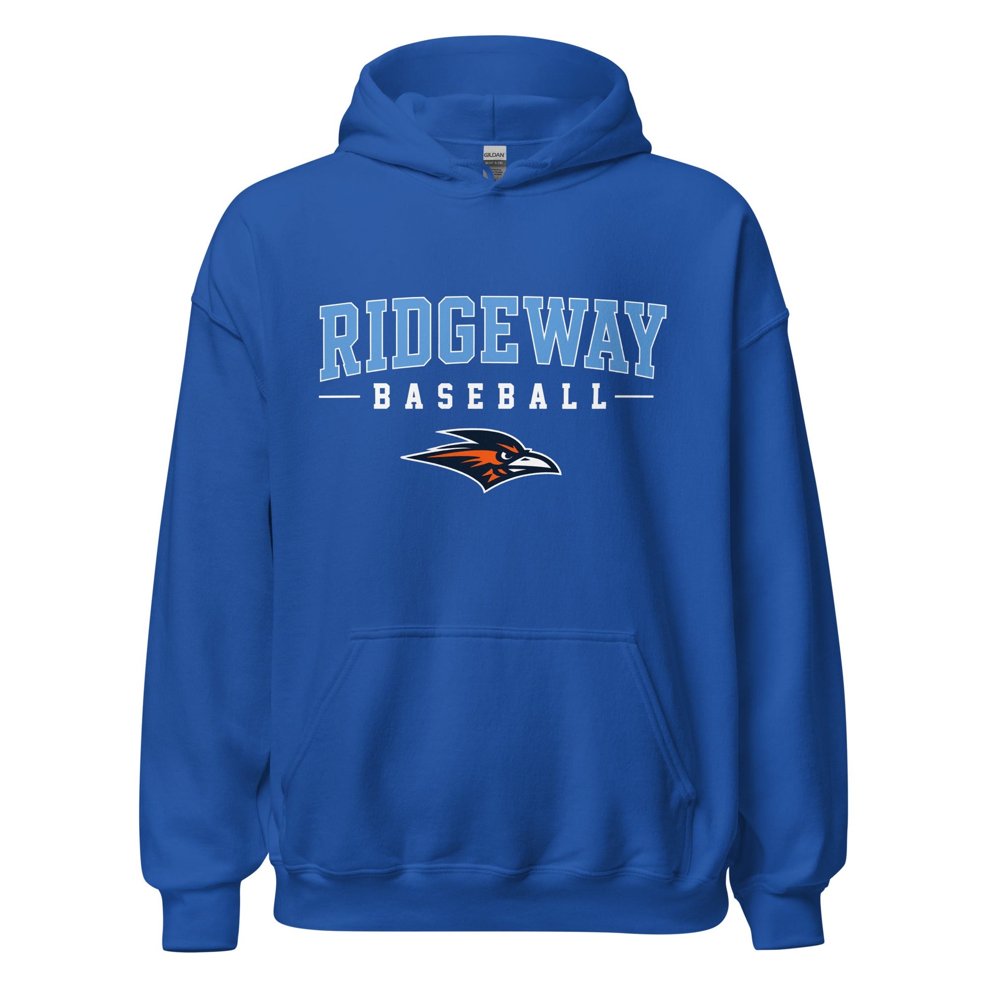 Classic | Hoodie | Ridgeway High School Baseball | Athletics Logo