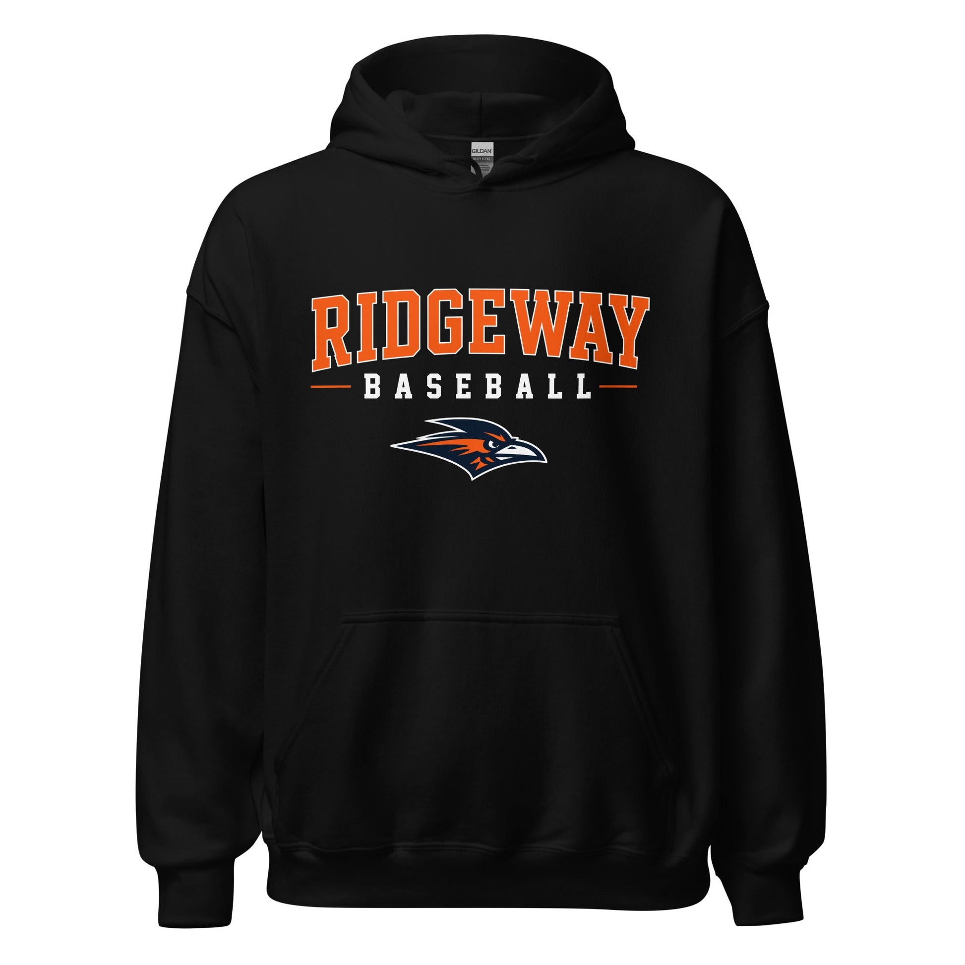 Classic | Hoodie | Ridgeway High School Baseball | Emblem Logo