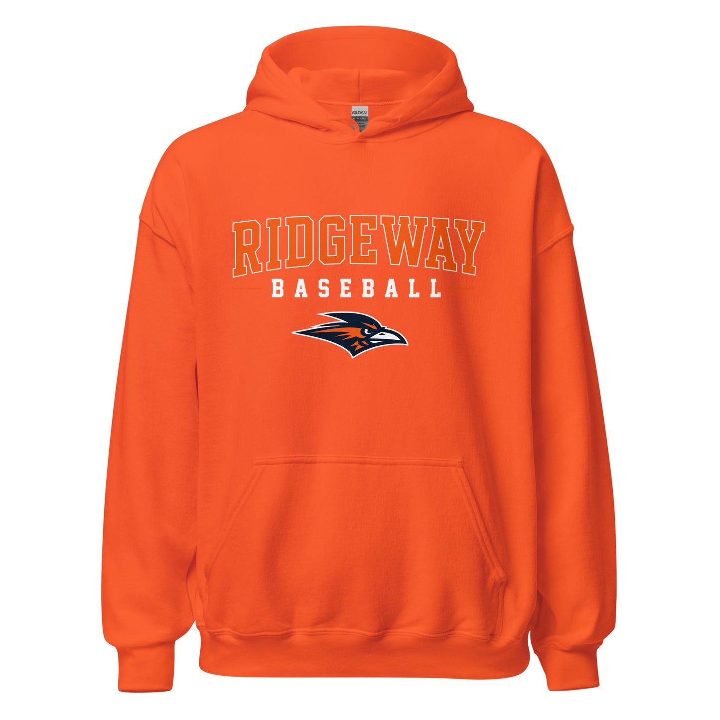Classic | Hoodie | Ridgeway High School Baseball | Emblem Logo