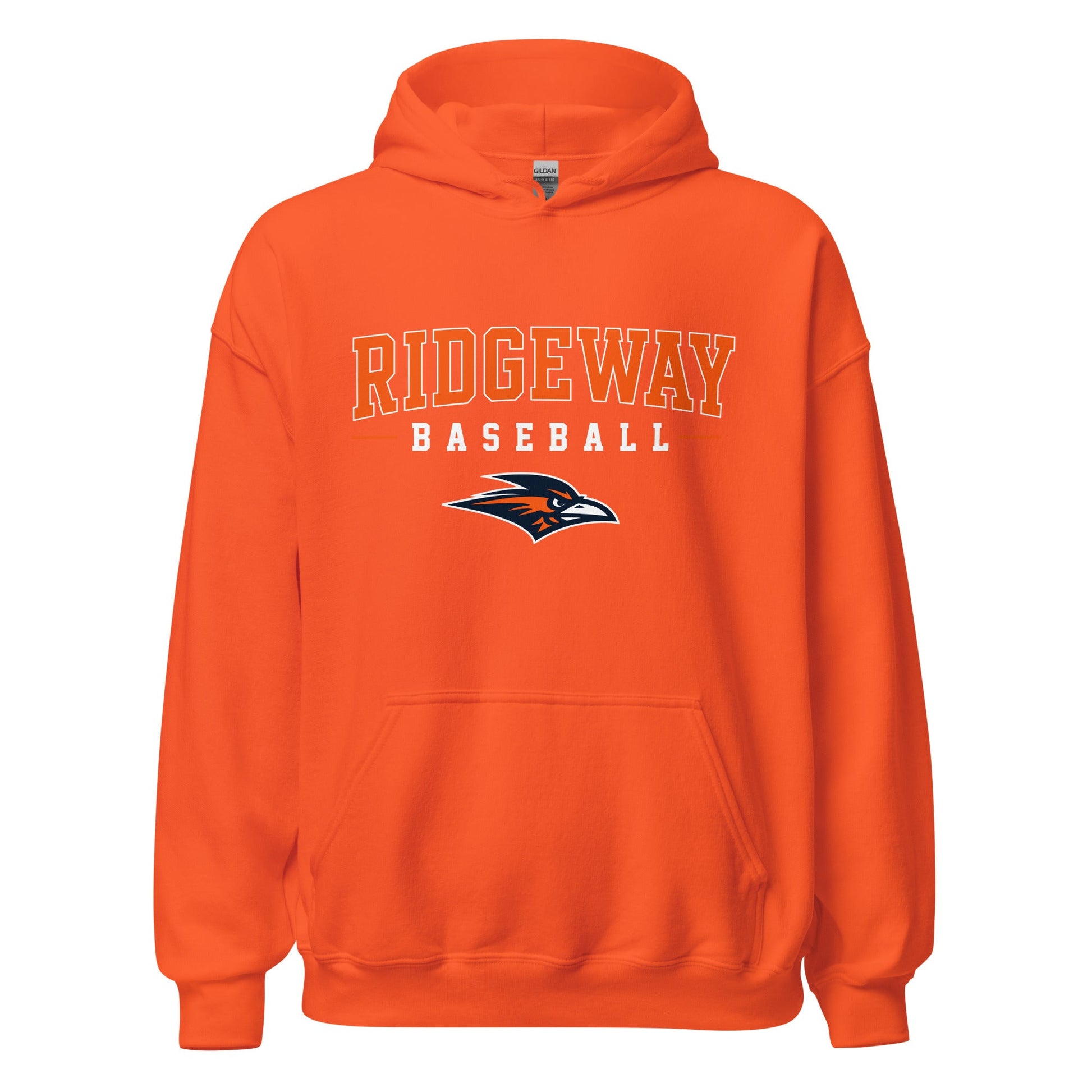 Classic | Hoodie | Ridgeway High School Baseball | Emblem Logo