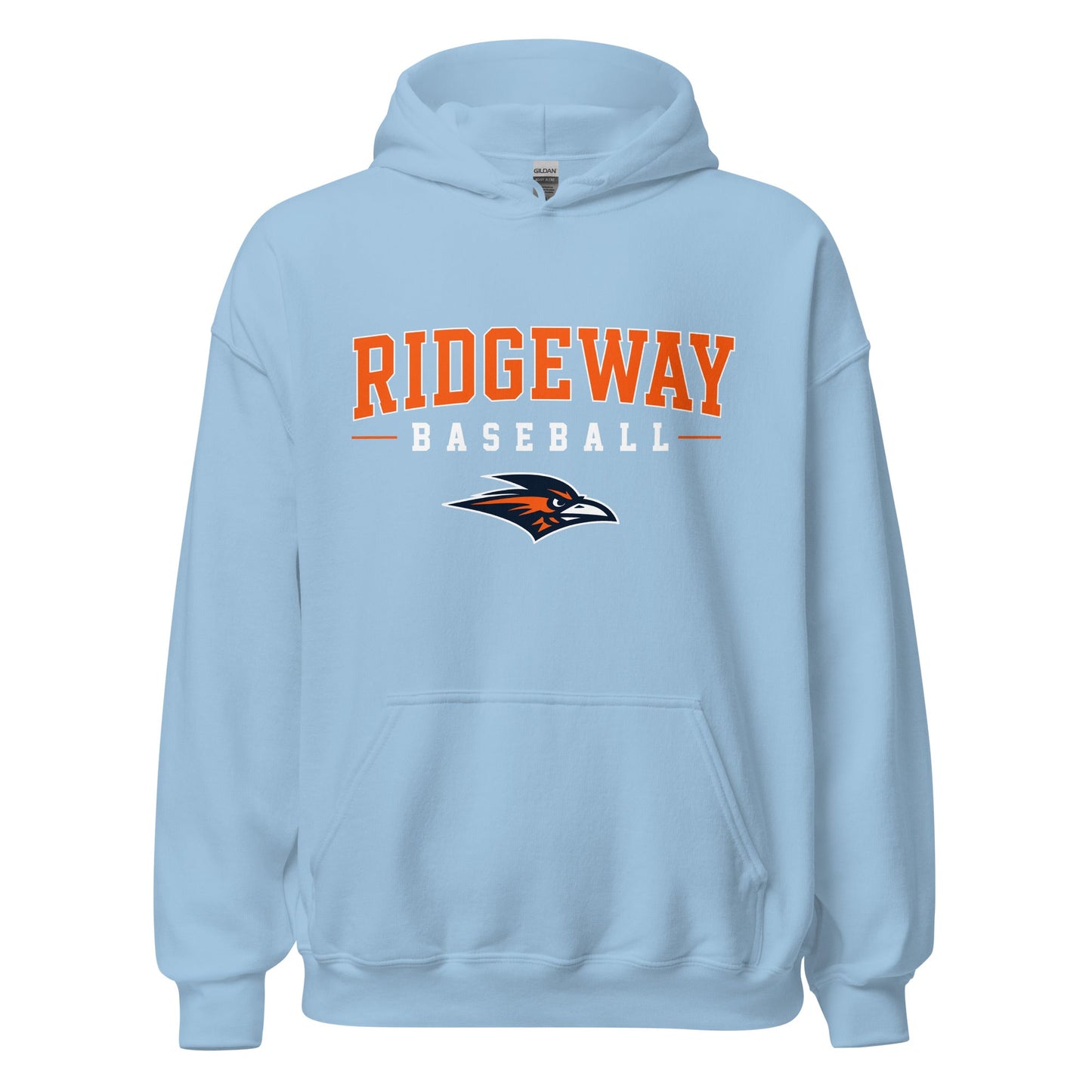 Classic | Hoodie | Ridgeway High School Baseball | Emblem Logo