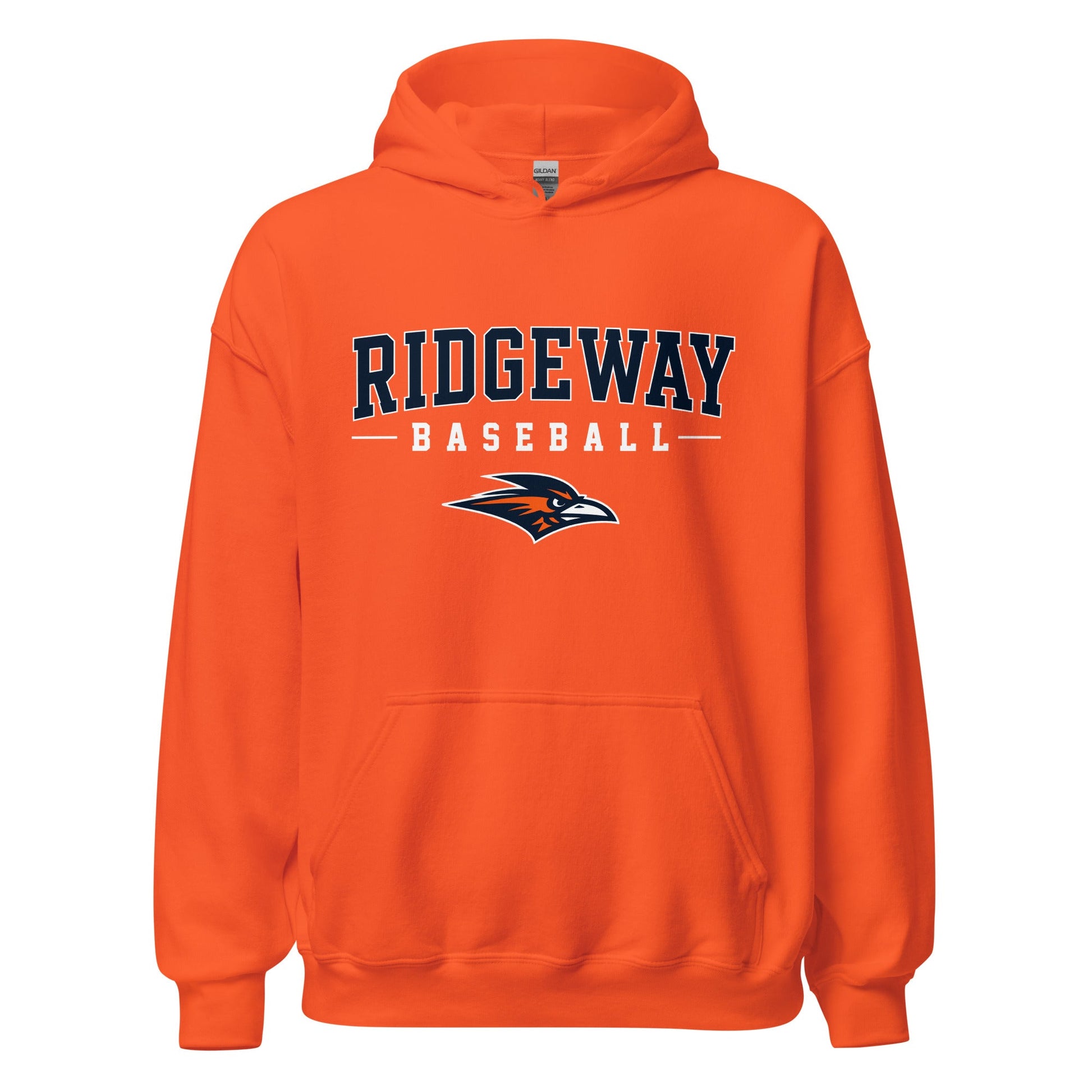 Classic | Hoodie | Ridgeway High School Baseball | Modern Script Logo