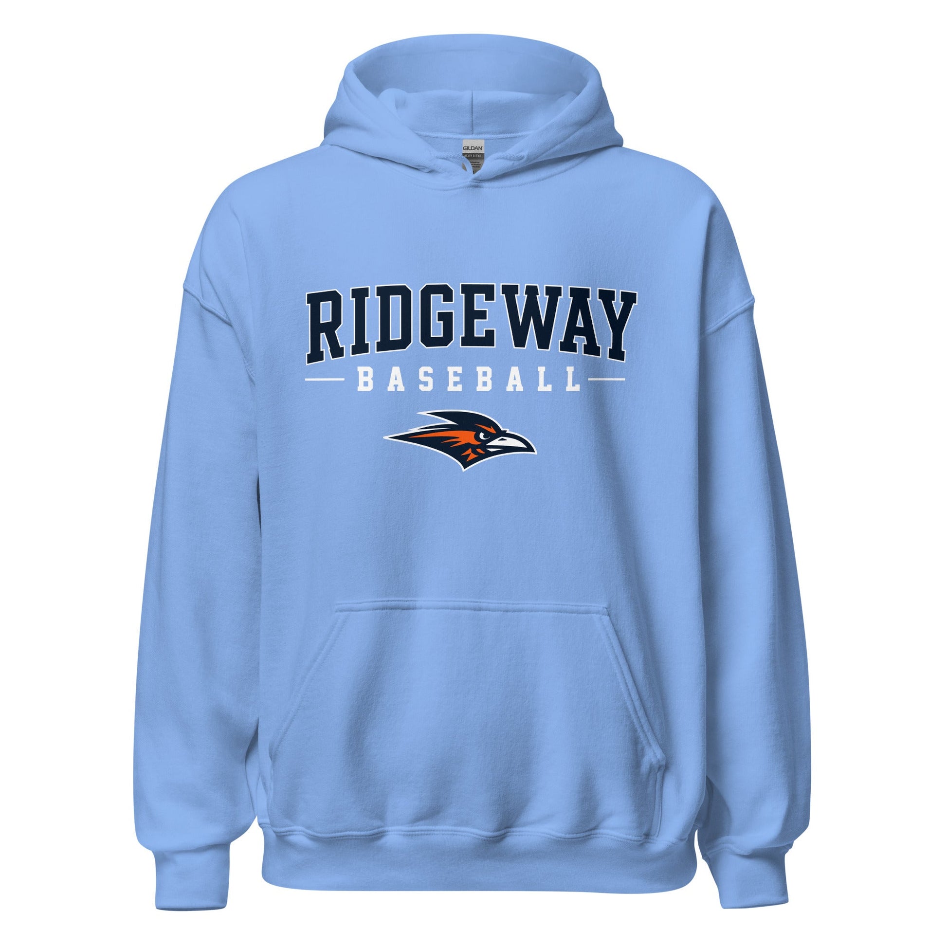 Classic | Hoodie | Ridgeway High School Baseball | Modern Script Logo