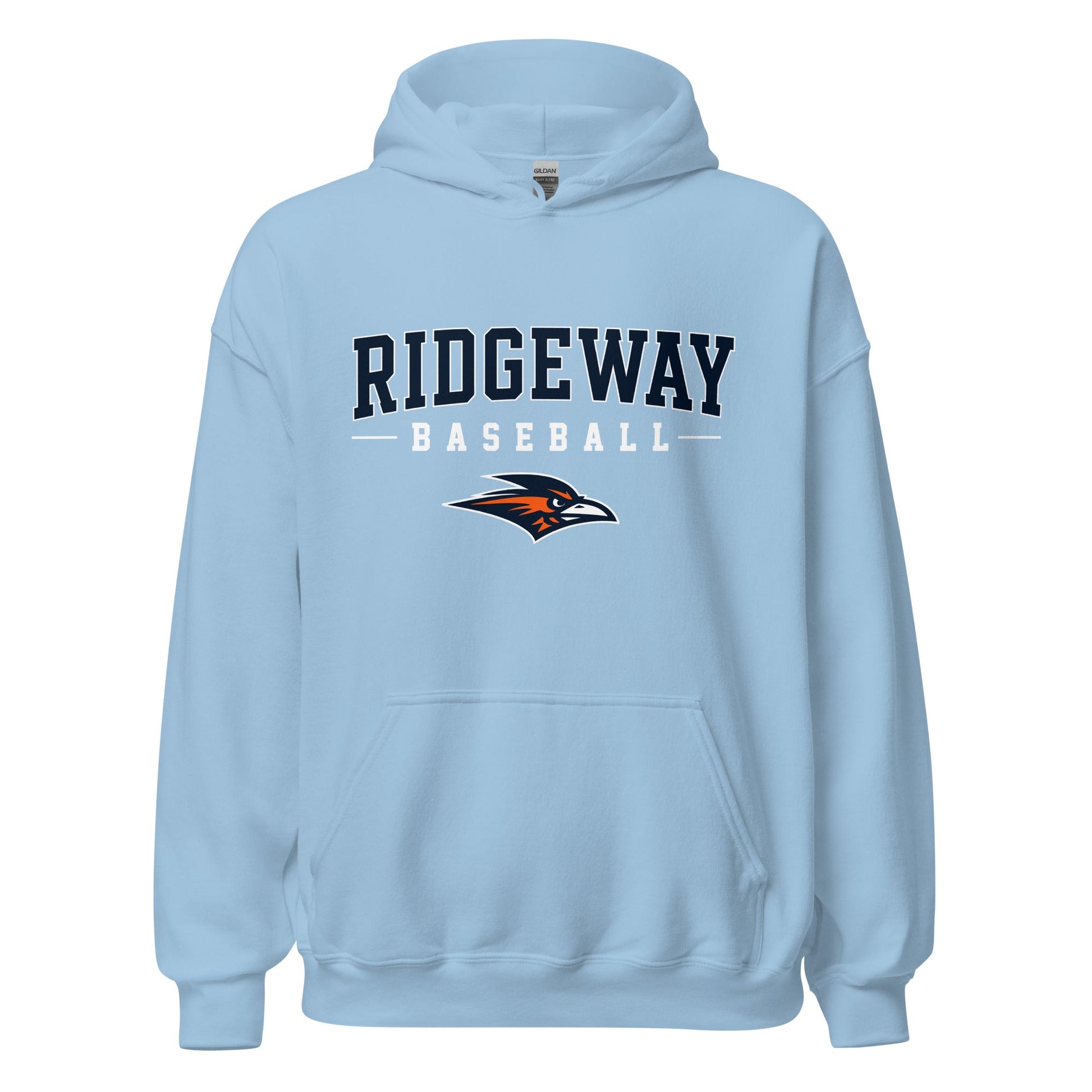 Classic | Hoodie | Ridgeway High School Baseball | Modern Script Logo