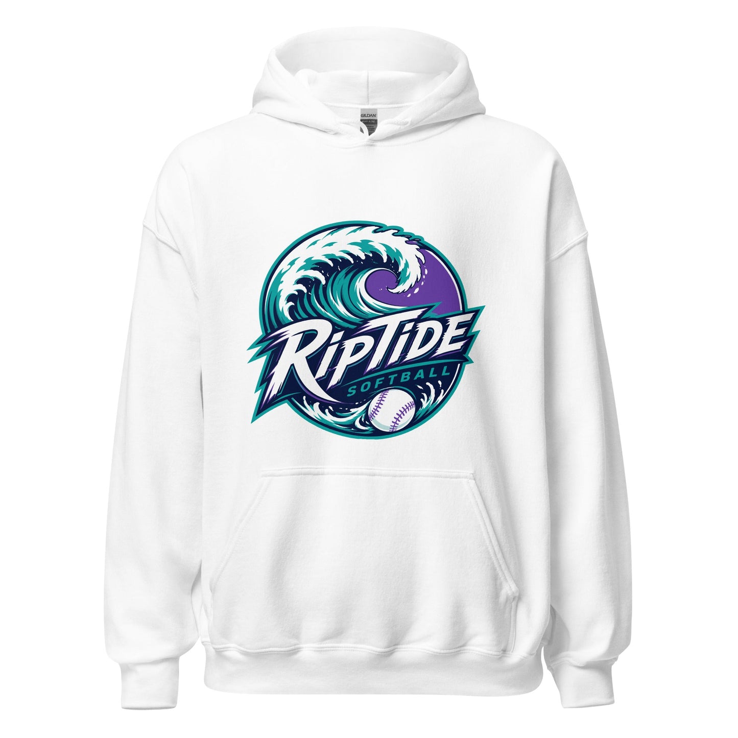 Classic | Hoodie | RipTide Softball | Emblem Logo