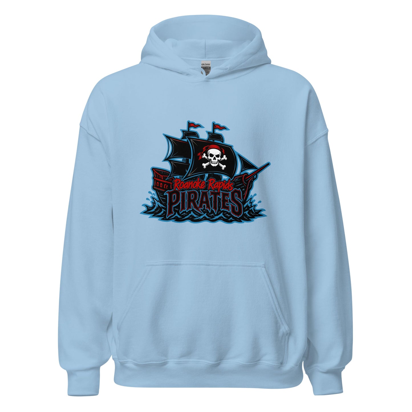 Classic | Hoodie | Roanoke Rapids Pirates | Black Sail Battlers Logo
