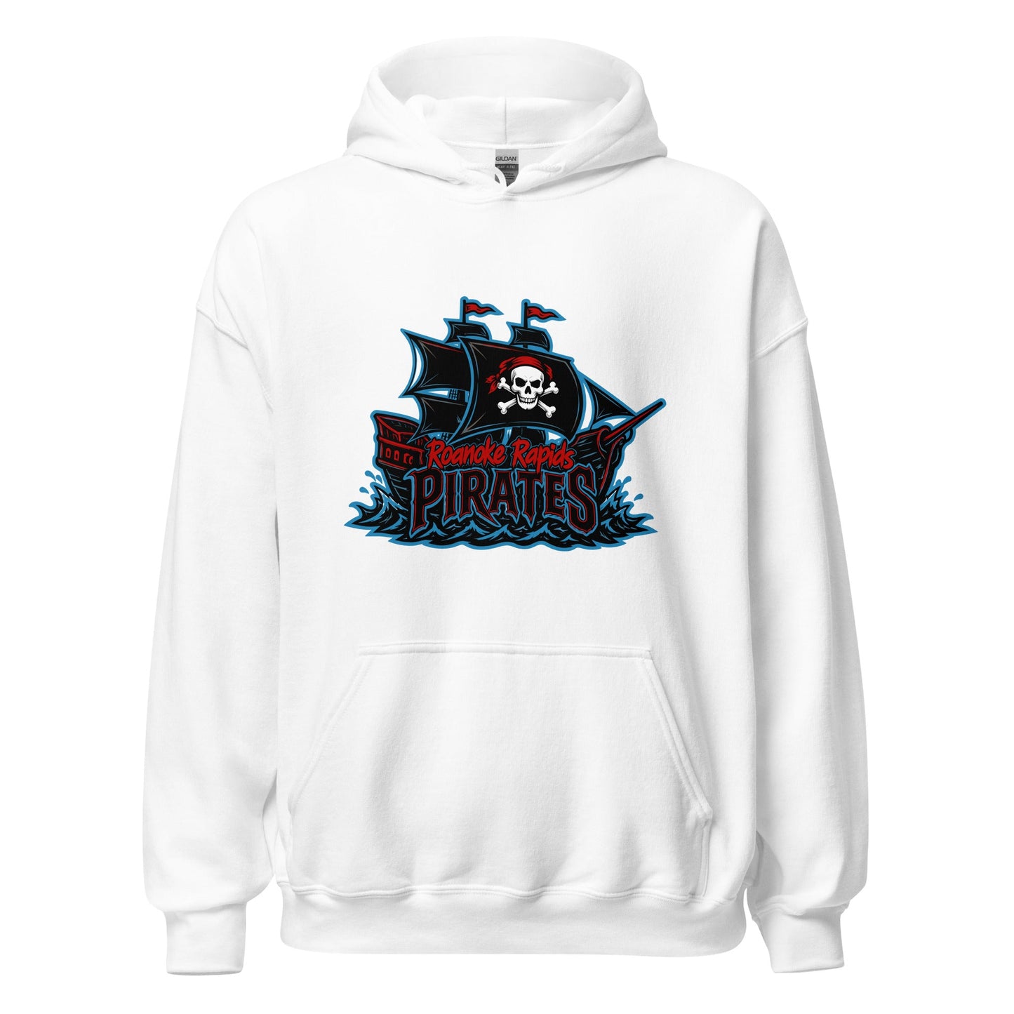 Classic | Hoodie | Roanoke Rapids Pirates | Black Sail Battlers Logo