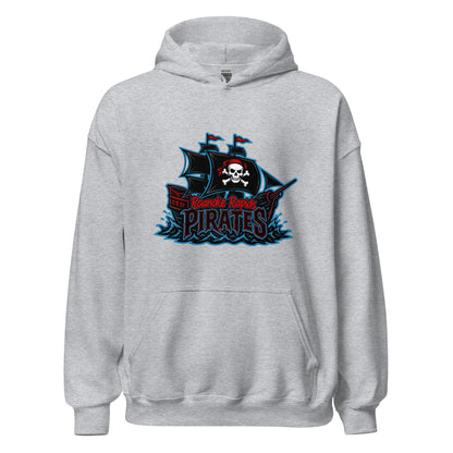 Classic | Hoodie | Roanoke Rapids Pirates | Black Sail Battlers Logo