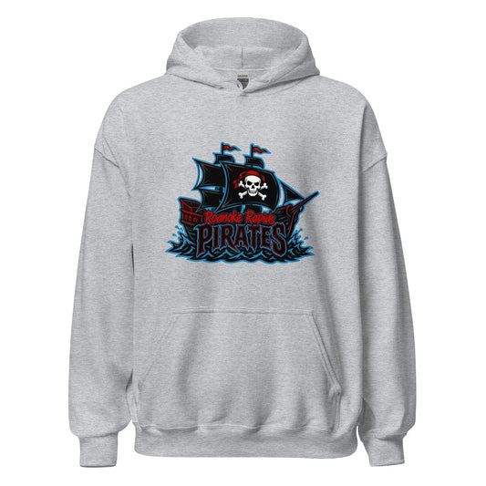 Classic | Hoodie | Roanoke Rapids Pirates | Black Sail Battlers Logo