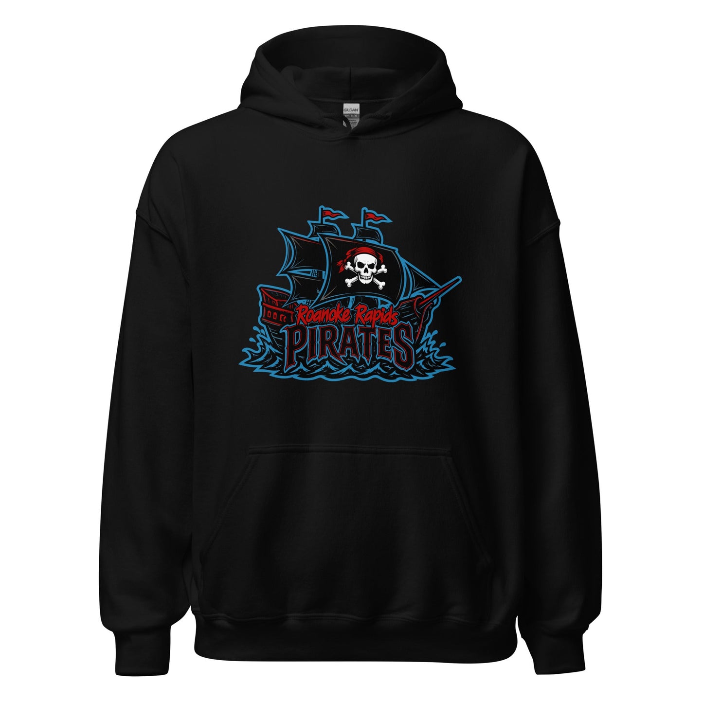 Classic | Hoodie | Roanoke Rapids Pirates | Black Sail Battlers Logo