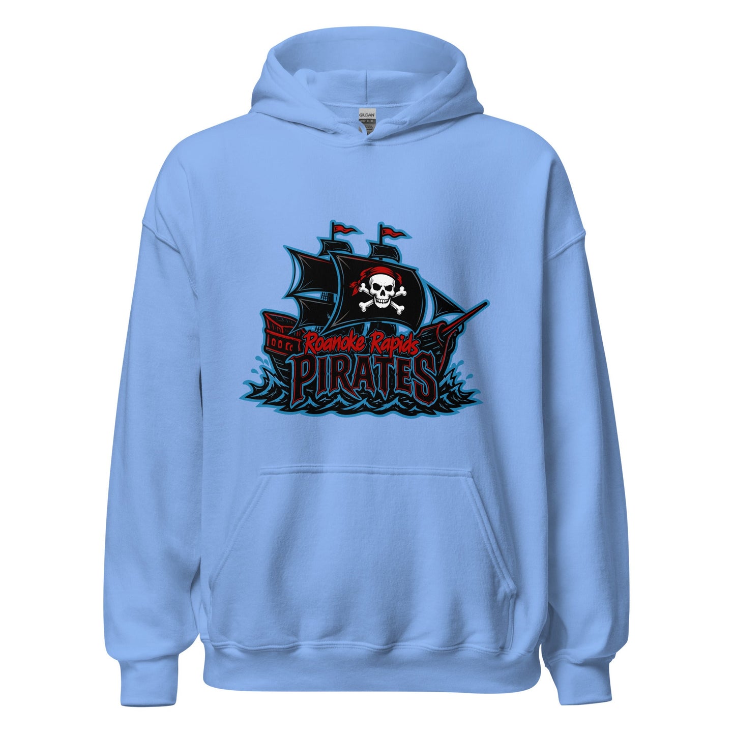 Classic | Hoodie | Roanoke Rapids Pirates | Black Sail Battlers Logo