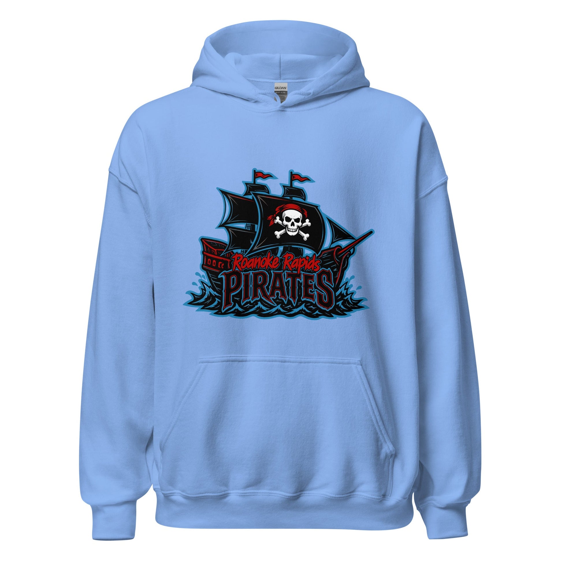 Classic | Hoodie | Roanoke Rapids Pirates | Black Sail Battlers Logo