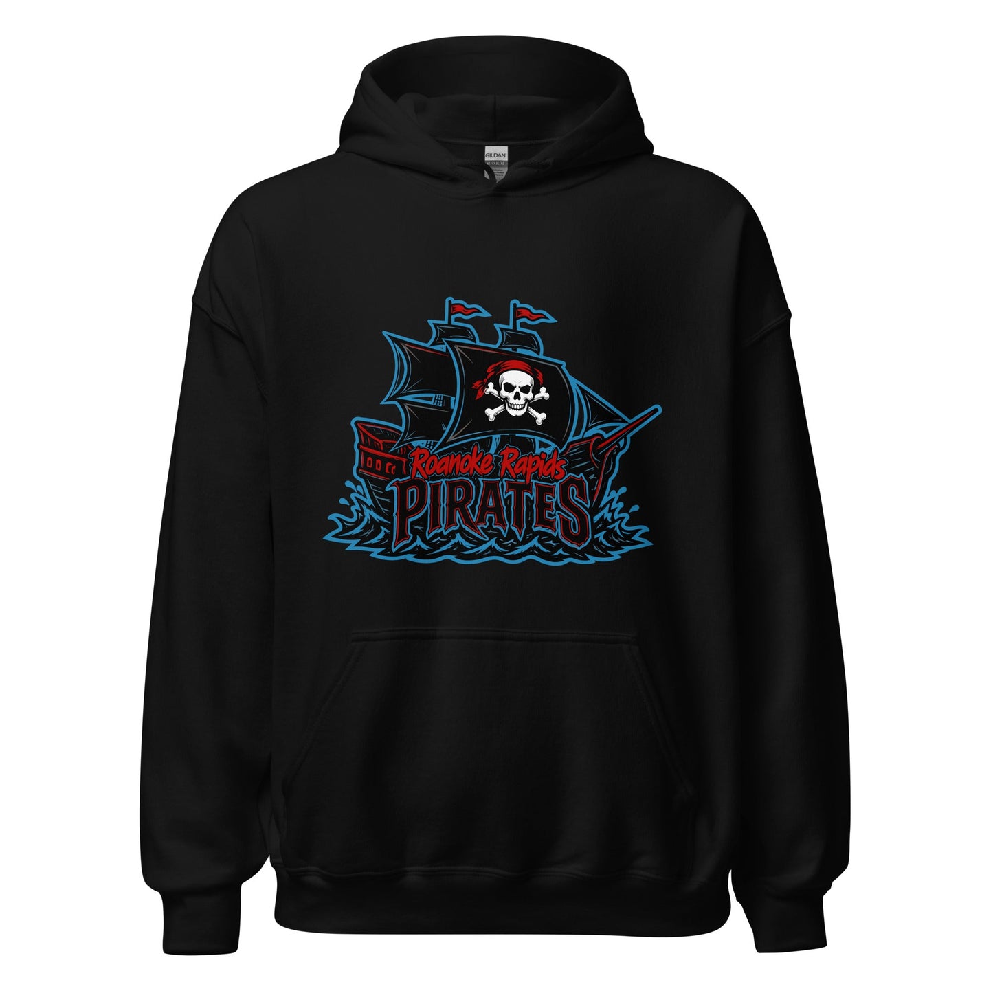 Classic | Hoodie | Roanoke Rapids Pirates | Black Sail Battlers Logo