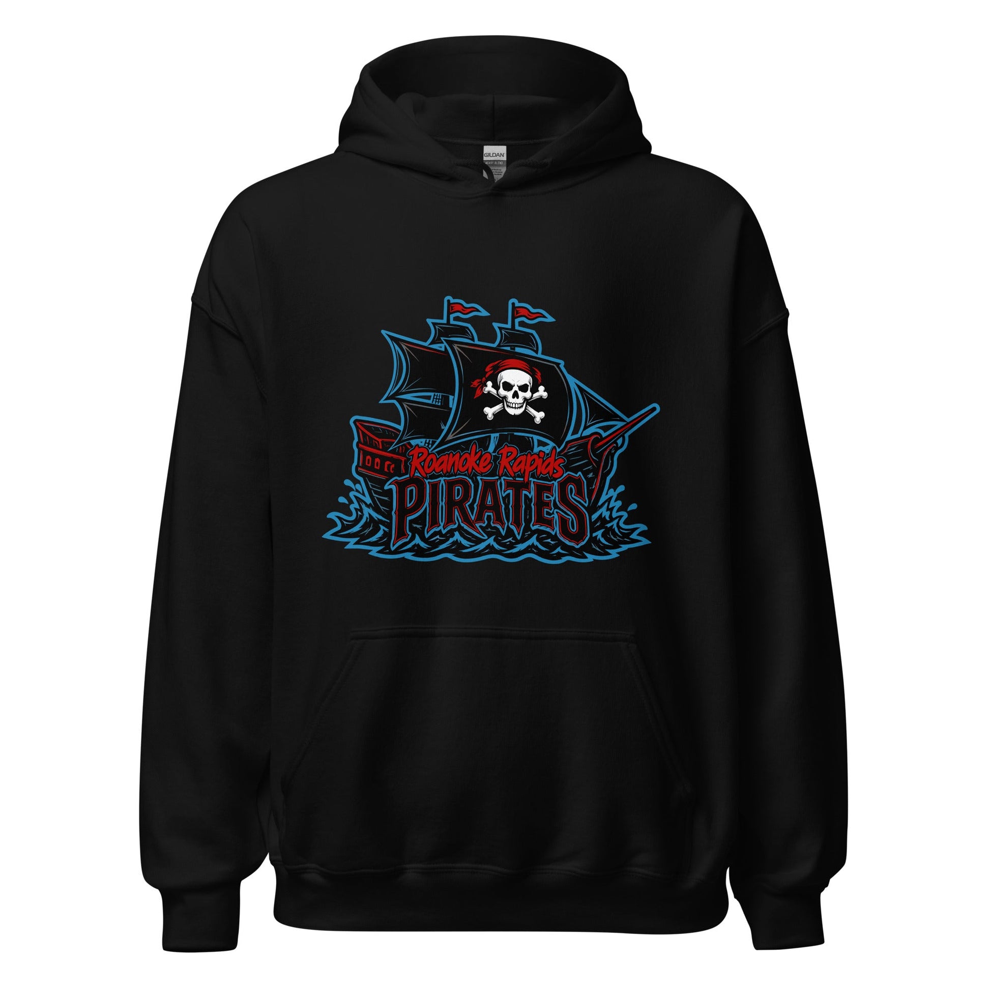 Classic | Hoodie | Roanoke Rapids Pirates | Black Sail Battlers Logo