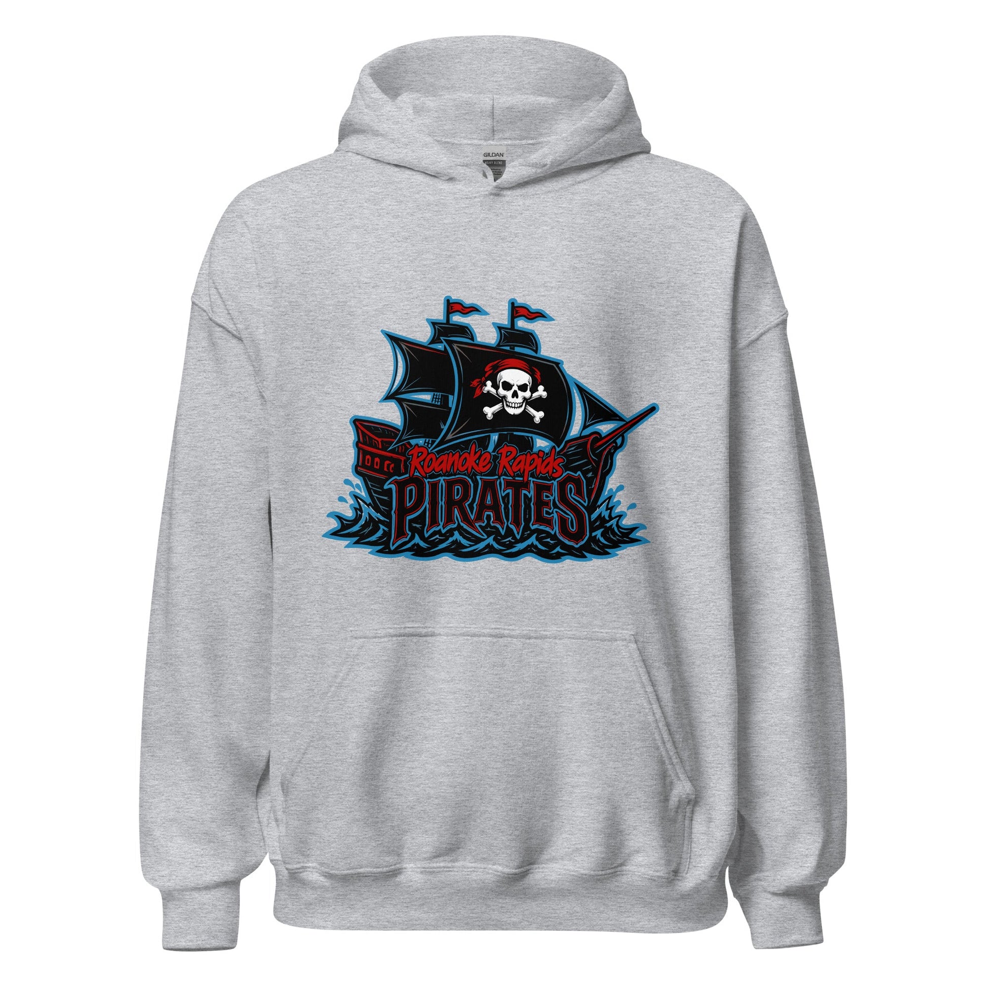 Classic | Hoodie | Roanoke Rapids Pirates | Black Sail Battlers Logo