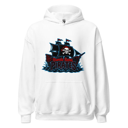 Classic | Hoodie | Roanoke Rapids Pirates | Black Sail Battlers Logo