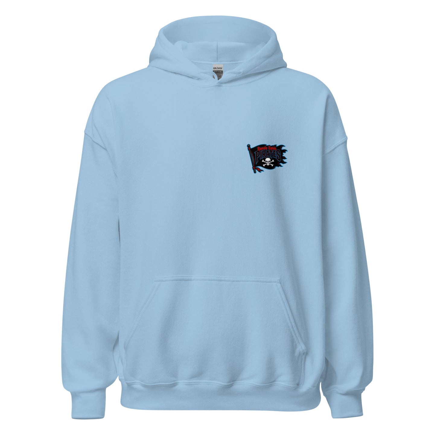 Classic | Hoodie | Roanoke Rapids Pirates | Blackwave Flag Logo
