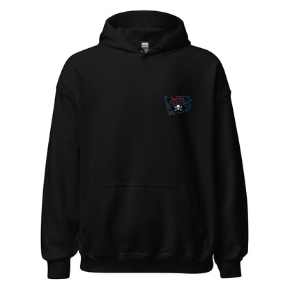 Classic | Hoodie | Roanoke Rapids Pirates | Blackwave Flag Logo