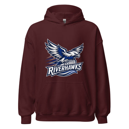 Classic | Hoodie | Rochester Riverhawks | Crest Logo
