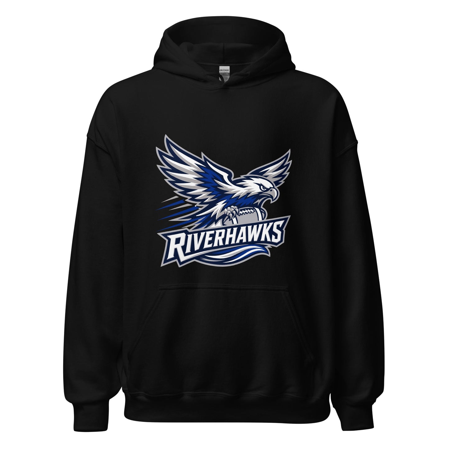 Classic | Hoodie | Rochester Riverhawks | Crest Logo
