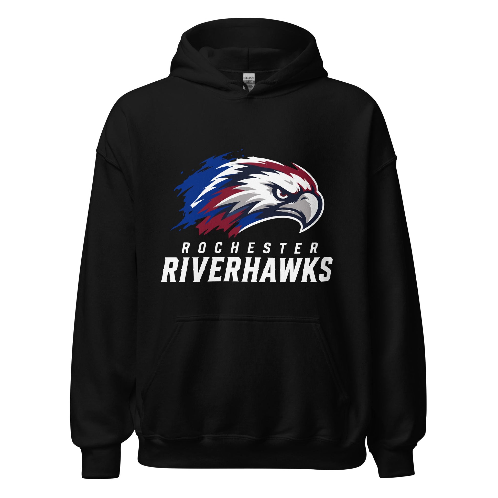 Classic | Hoodie | Rochester Riverhawks | Emblem Logo