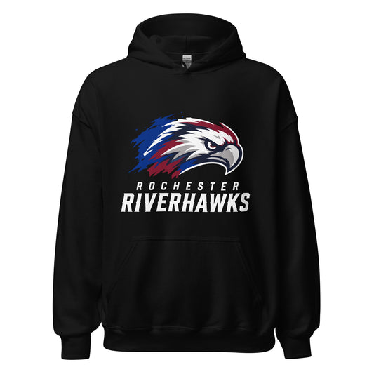 Classic | Hoodie | Rochester Riverhawks | Emblem Logo