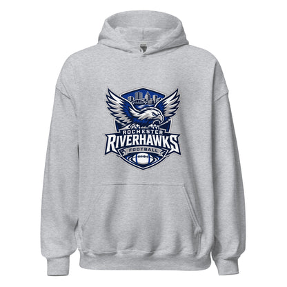 Classic | Hoodie | Rochester Riverhawks | Shield Logo