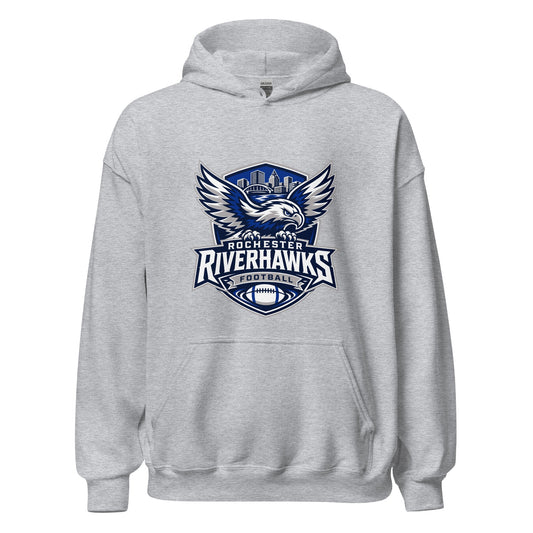Classic | Hoodie | Rochester Riverhawks | Shield Logo