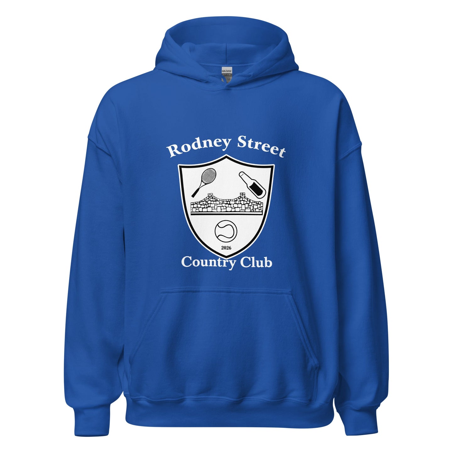 Classic | Hoodie | Rodney Street CC Tennis | Crest Logo
