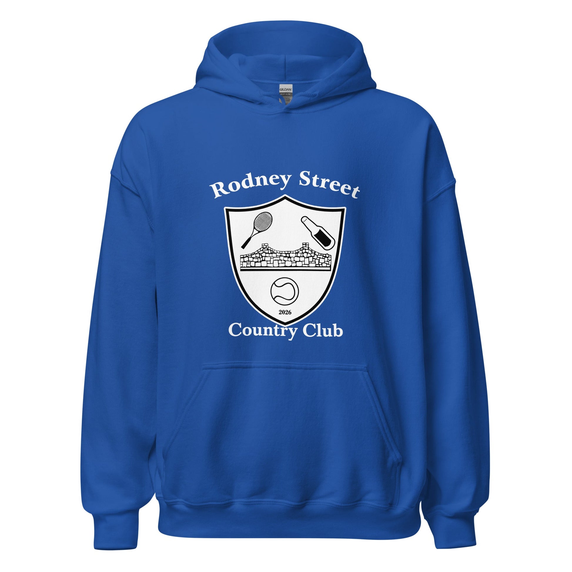 Classic | Hoodie | Rodney Street CC Tennis | Crest Logo