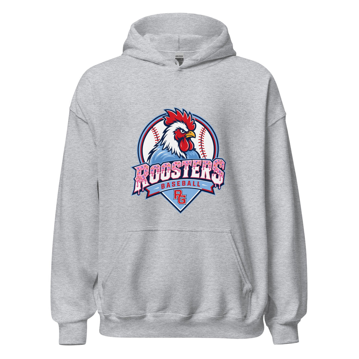 Classic | Hoodie | Rooster Nation | Emblem Logo