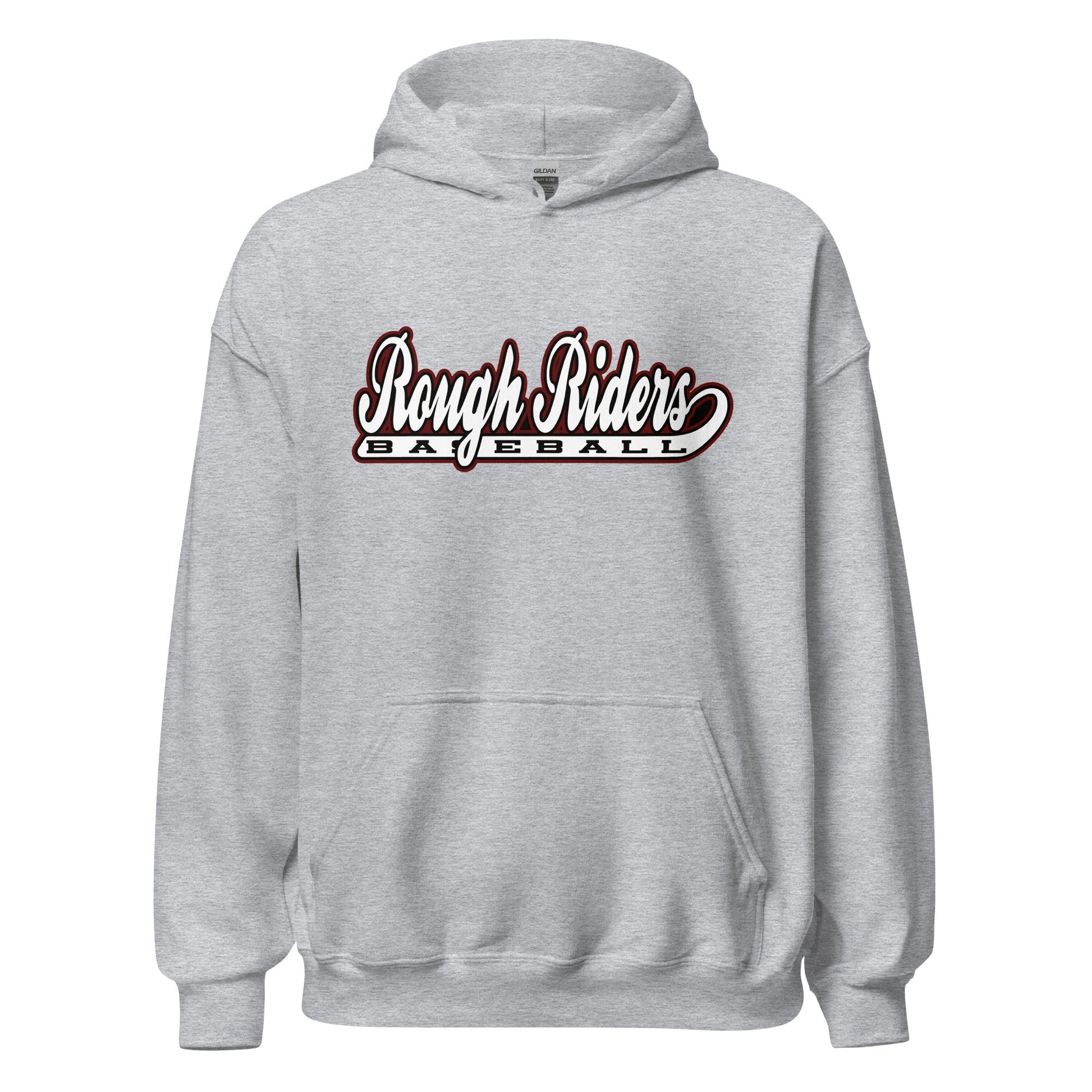 Classic | Hoodie | Rough Riders | Baseball Script Logo