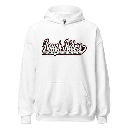 Classic | Hoodie | Rough Riders | Baseball Script Logo