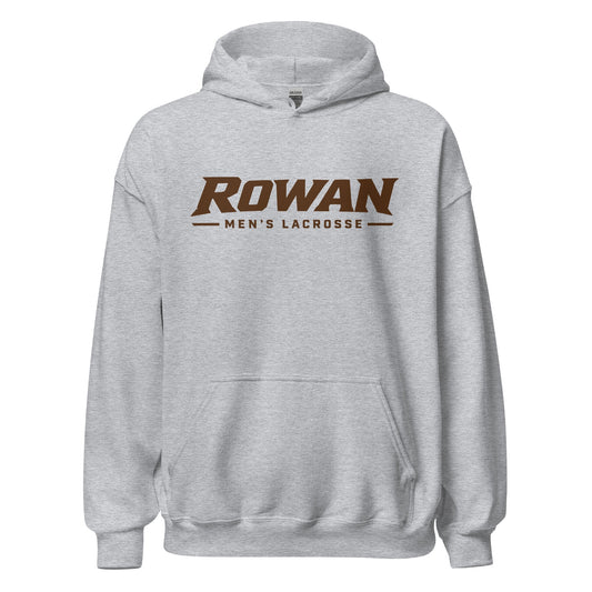 Classic | Hoodie | Rowan Men’s Lacrosse | Modern Script Logo