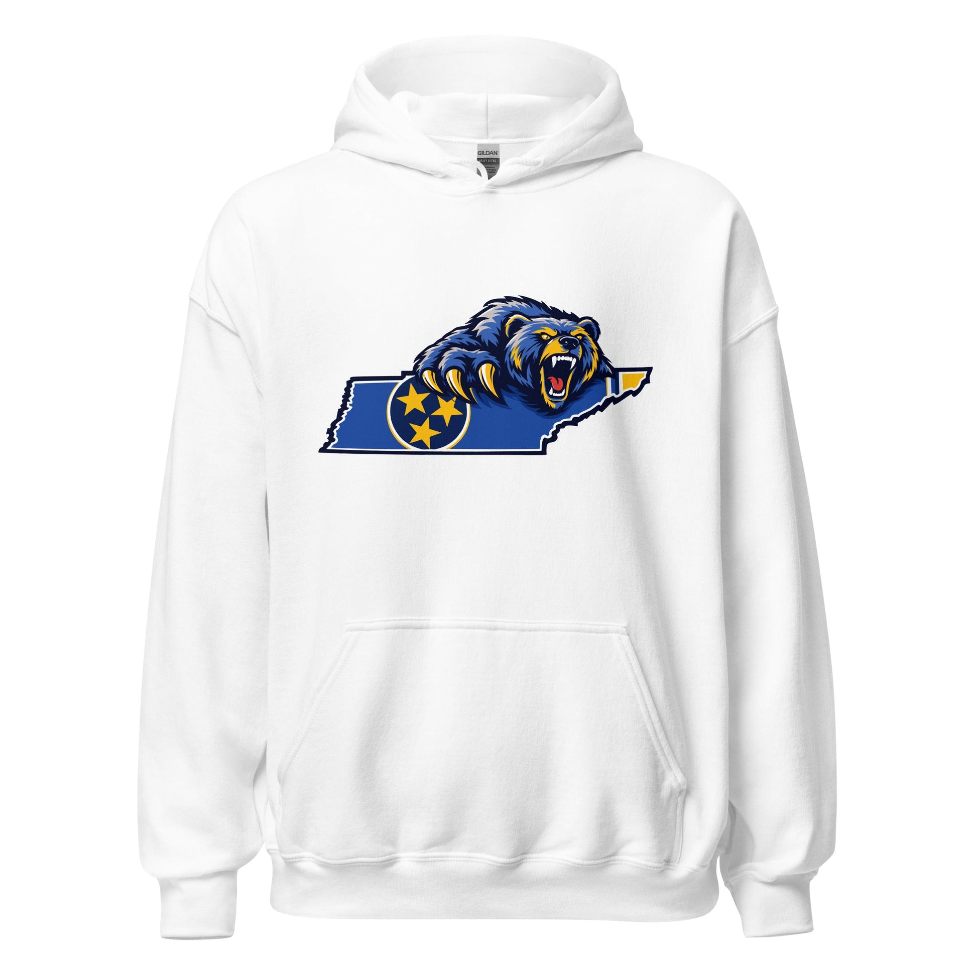 Classic | Hoodie | Rutherford County Grizzlies Football | Tennessee Logo