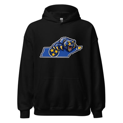 Classic | Hoodie | Rutherford County Grizzlies Football | Tennessee Logo