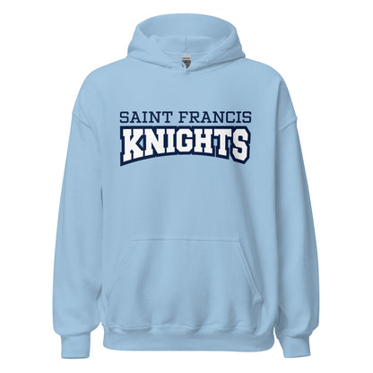 Classic | Hoodie | Saint Francis School | Modern Script Logo