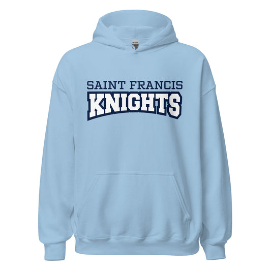 Classic | Hoodie | Saint Francis School | Modern Script Logo