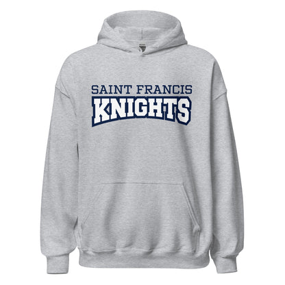 Classic | Hoodie | Saint Francis School | Modern Script Logo