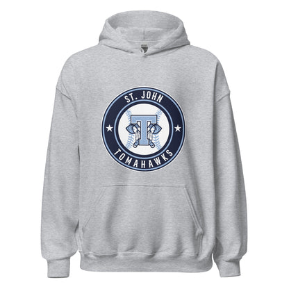 Classic | Hoodie | Saint John Tomahawks | Badge Logo